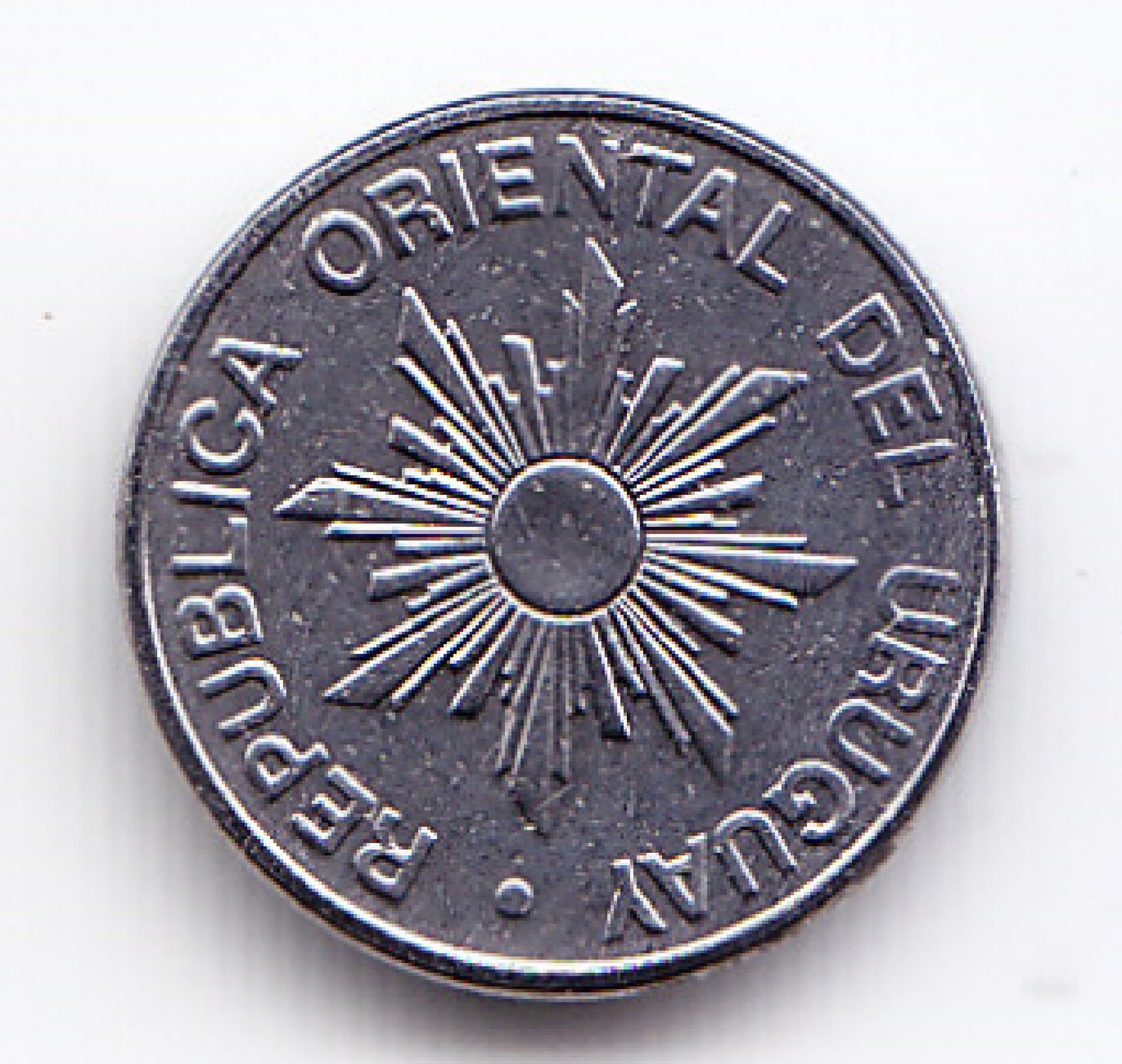 Uruguay Moneda 1 Nuevo Peso Acero 1989 Km-95 Unc - Imagen 2