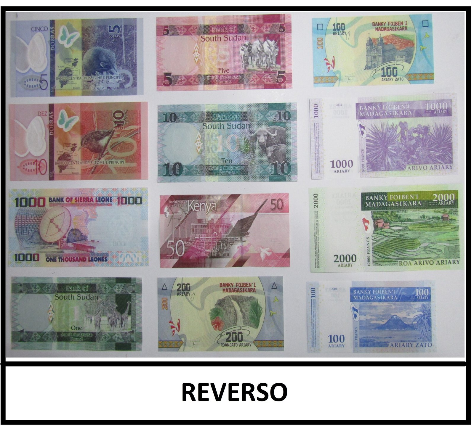 Africa Lote de 47 Billetes Diferentes Paises Todos UNC - Imagen 5