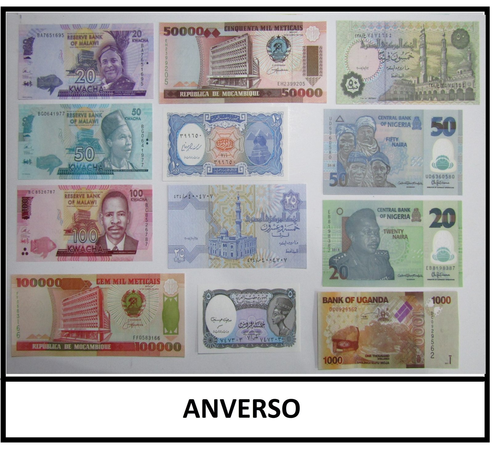 Africa Lote de 47 Billetes Diferentes Paises Todos UNC - Imagen 6