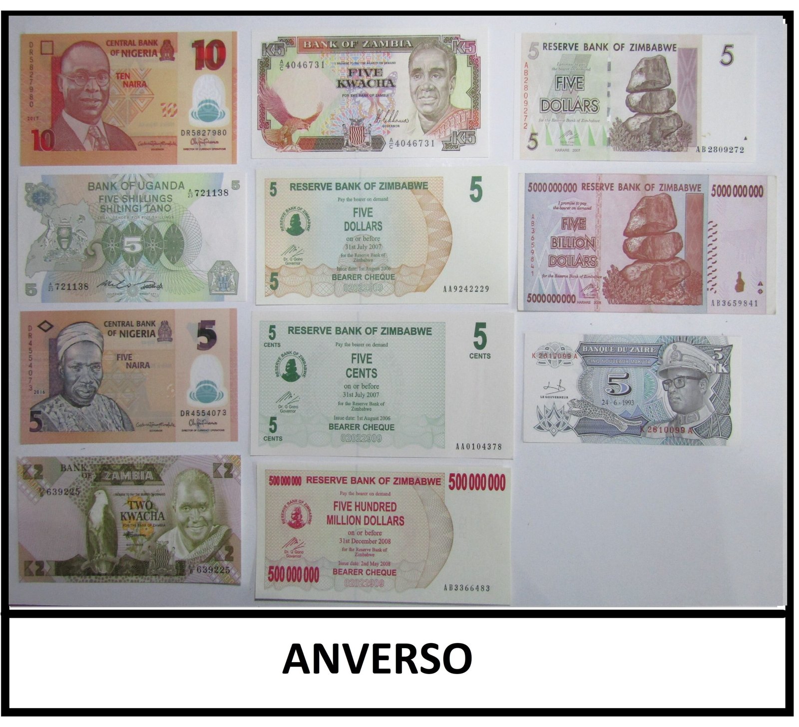 Africa Lote de 47 Billetes Diferentes Paises Todos UNC - Imagen 8