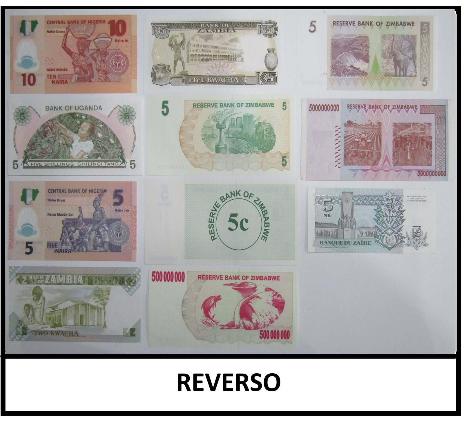 Africa Lote de 47 Billetes Diferentes Paises Todos UNC - Imagen 9
