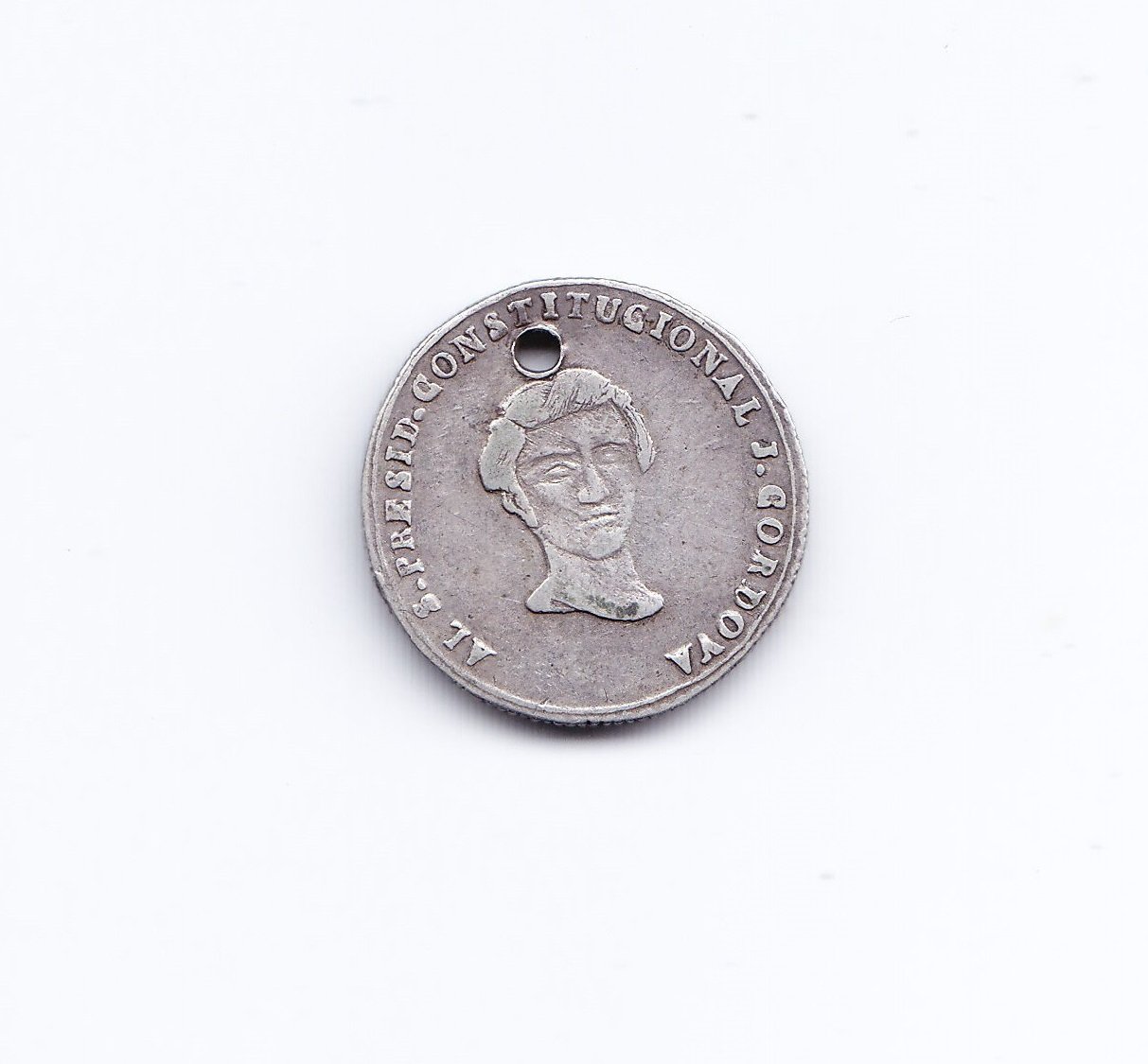 Bolivia Moneda Proclamacion 1 Sol Plata 1856 - Imagen 2