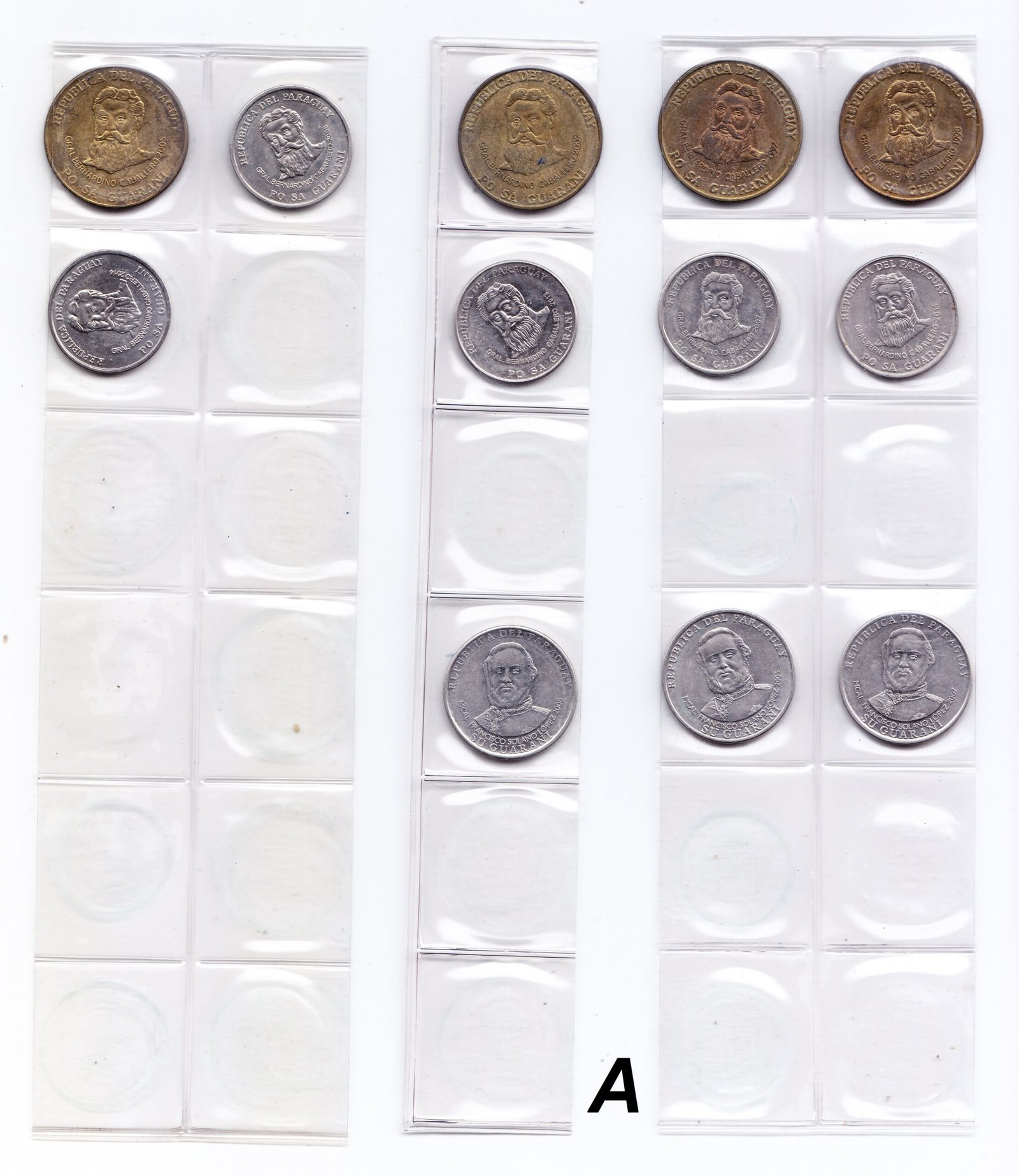 Paraguay Coleccion de 84 Monedas Diferentes 1900 - 2014 VF / UNC - Imagen 2