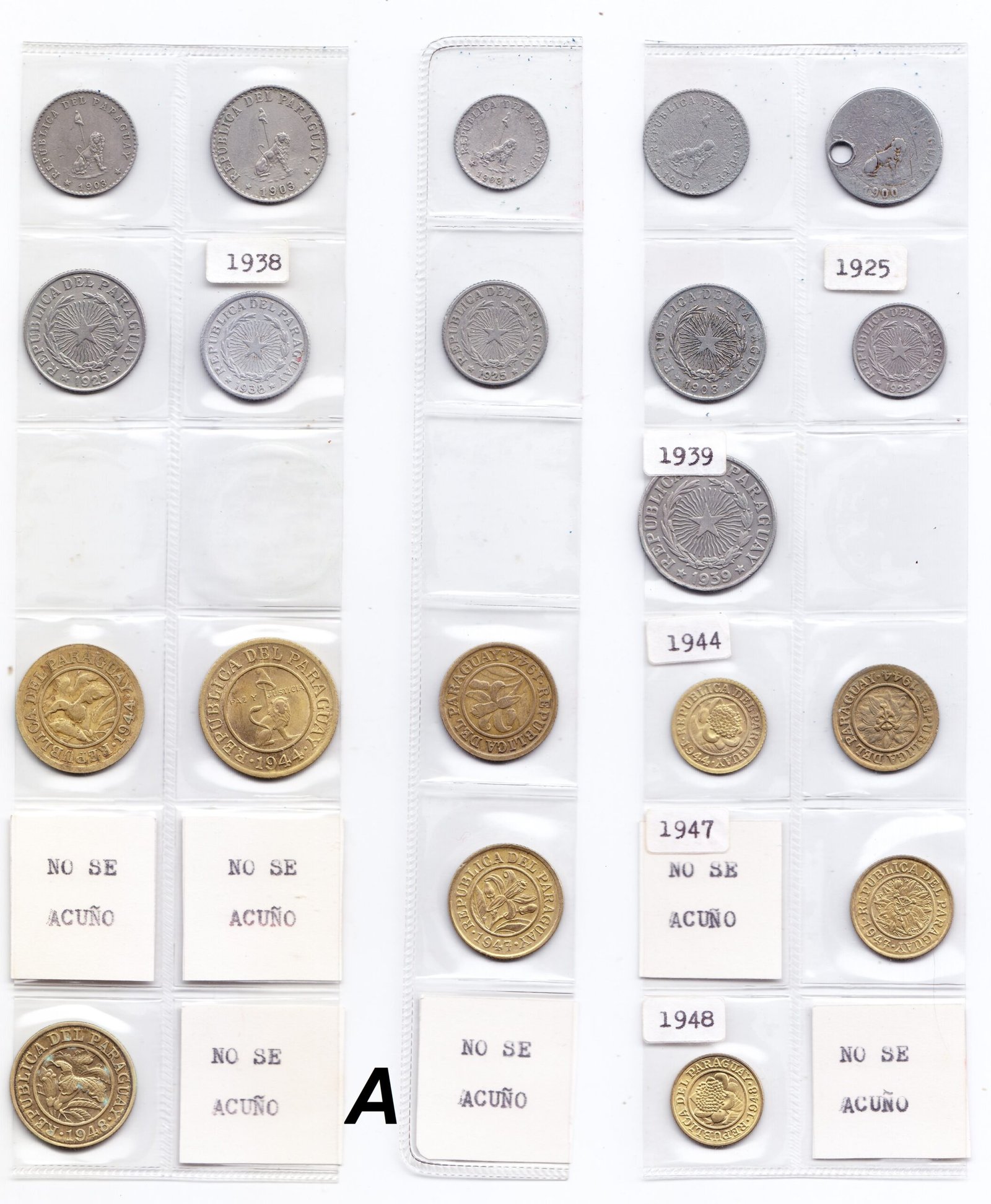 Paraguay Coleccion de 84 Monedas Diferentes 1900 - 2014 VF / UNC - Imagen 4