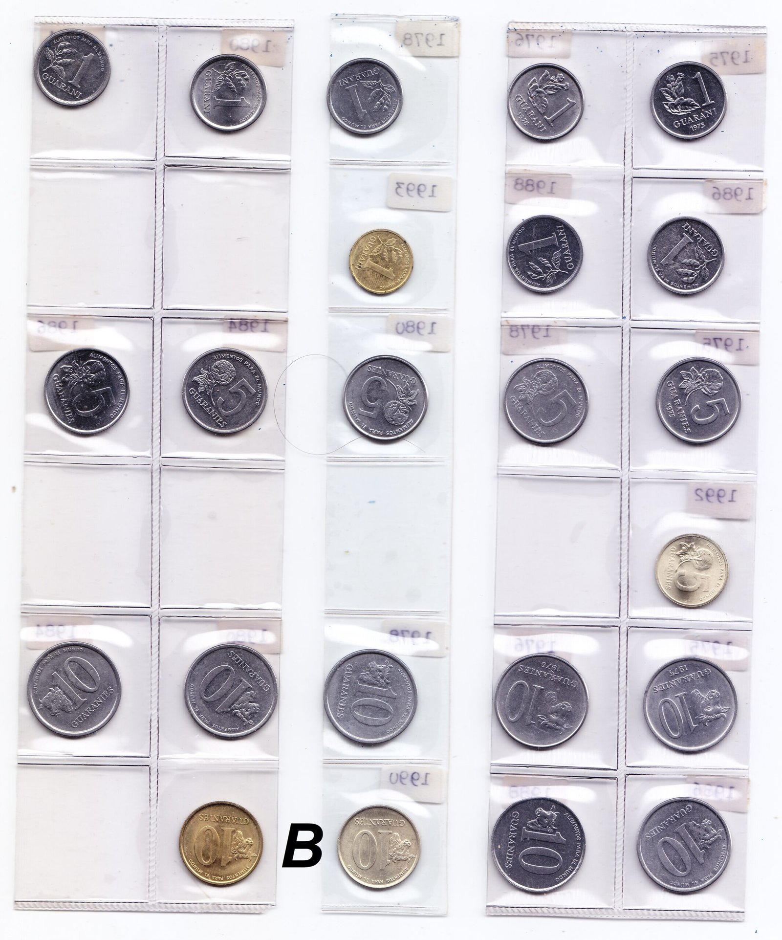Paraguay Coleccion de 84 Monedas Diferentes 1900 - 2014 VF / UNC - Imagen 9