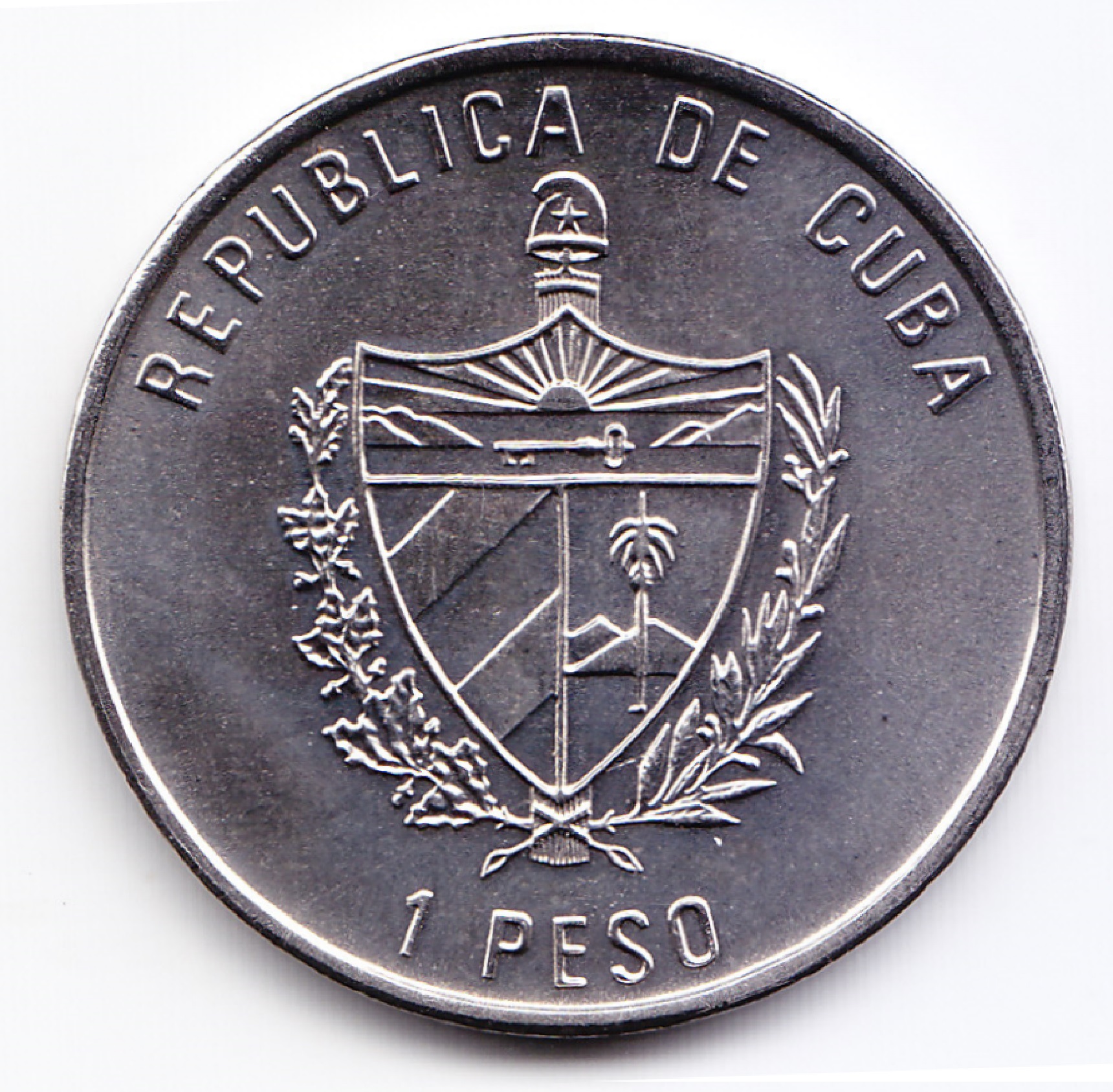 Cuba Moneda 1 Peso Niquel 1994 Fauna Del Caribe Delfines Unc - Imagen 2