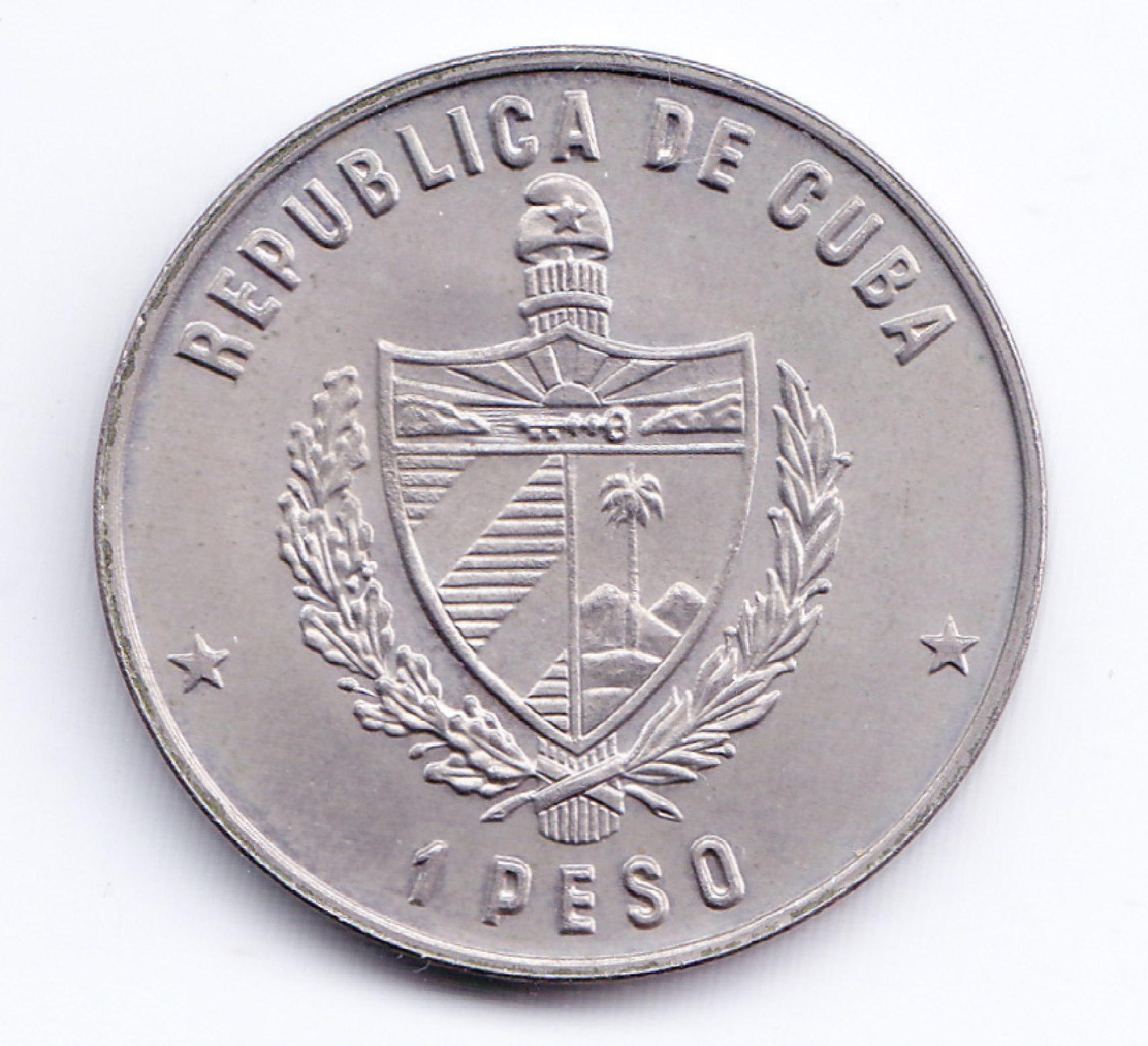 Cuba Moneda 1 Peso Niquel 1981 Fauna Cubana Almiqui Km-64 Unc - Imagen 2