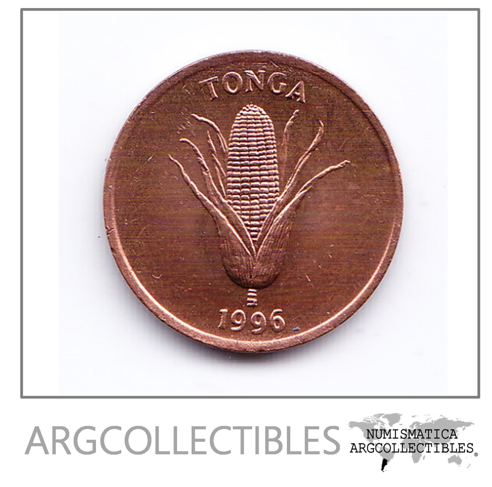 Tonga Moneda 1 Seniti Bronce Año 1996 Fao Km-66 Fao Unc
