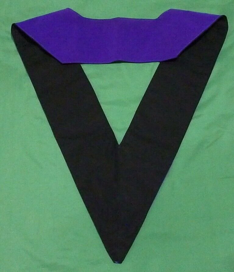 Mason Ornamenta Delantal (Apron) + Collar Purpura y Blanco - Imagen 4