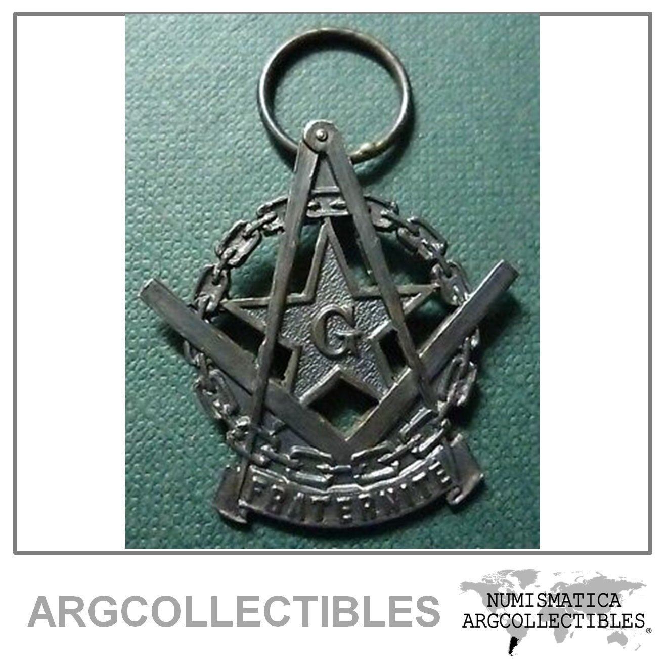 Belgica Medalla Mason Fraternite