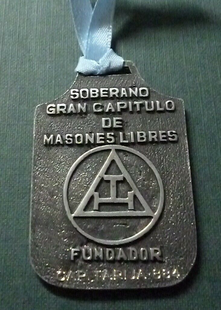 Bolivia Medalla Mason Supremo Real Arco de Escocia - Founder (Tarija) - Imagen 2