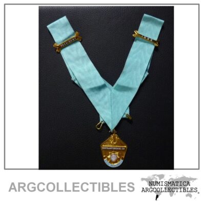 Inglaterra Medalla Masonica Northamptonshire 134 - R.O.H. 1995 (Presidente)