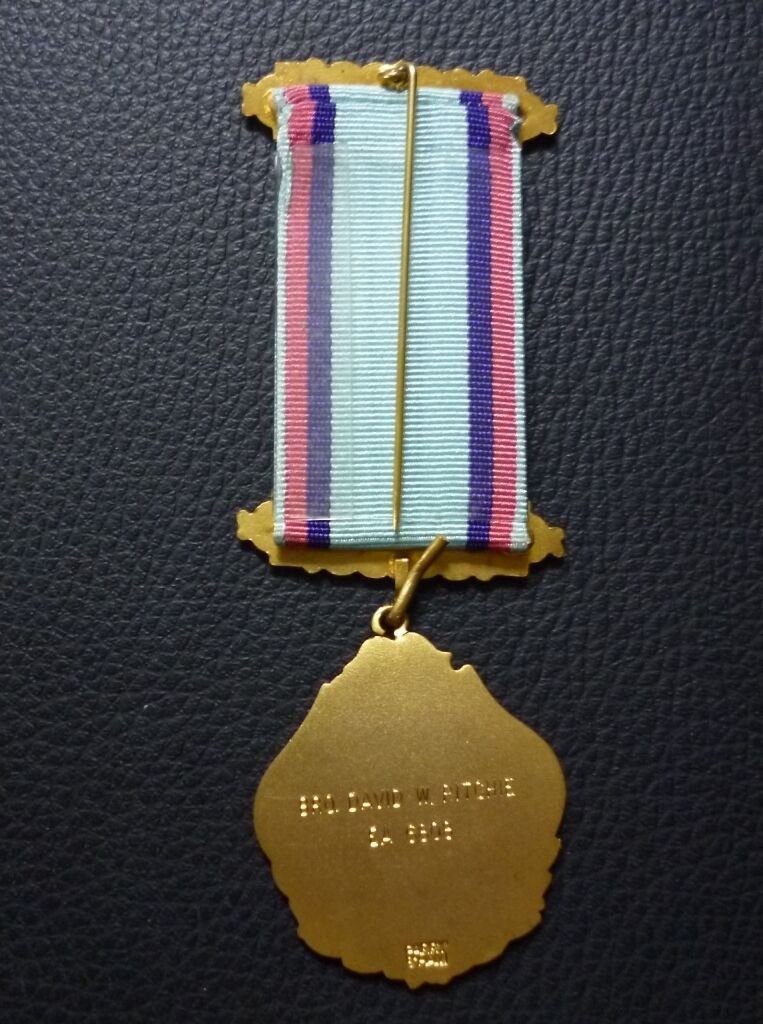 Inglaterra Medalla Masonica GLE Widows, Orphans & Benevolent Fund 1991 (Presidente) - Imagen 3