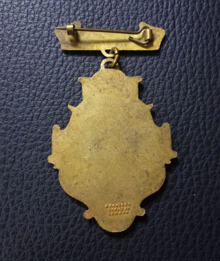 Inglaterra Medalla Masonica RMIB Bedfordshire 1960 (Steward) - Imagen 2