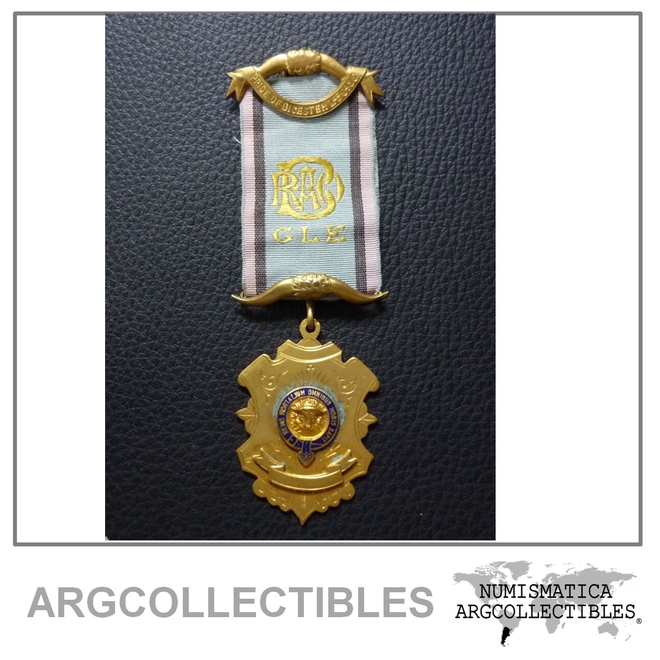 Inglaterra Medalla Masonica GLE Pride of Bicester Logia 6486