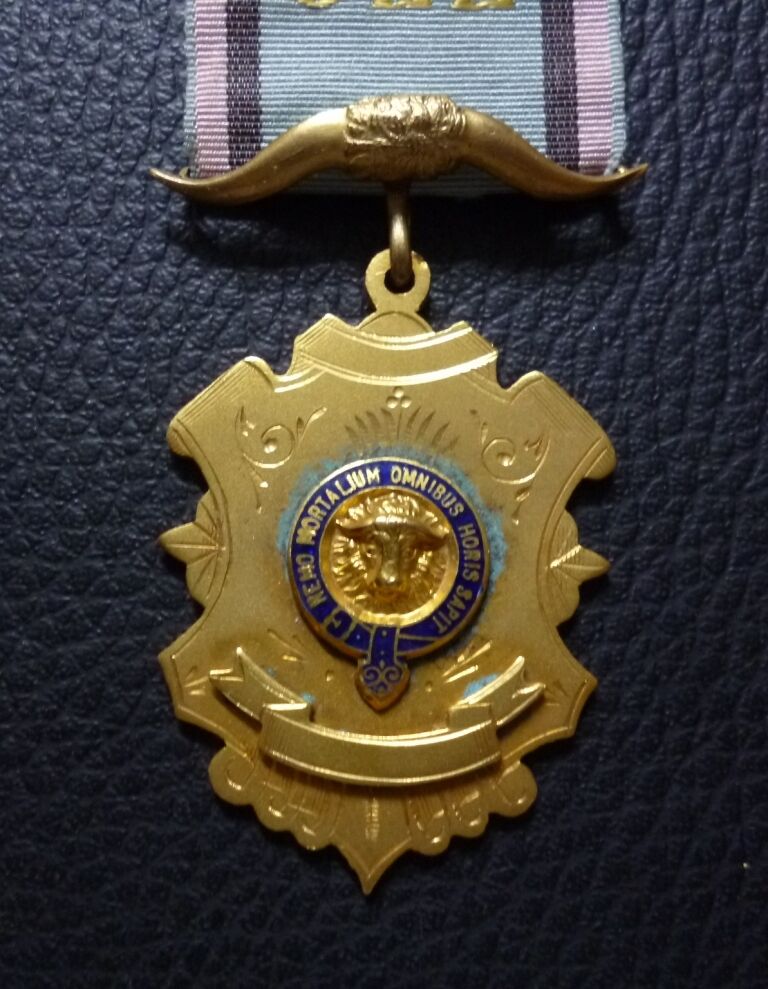 Inglaterra Medalla Masonica GLE Pride of Bicester Logia 6486 - Imagen 2