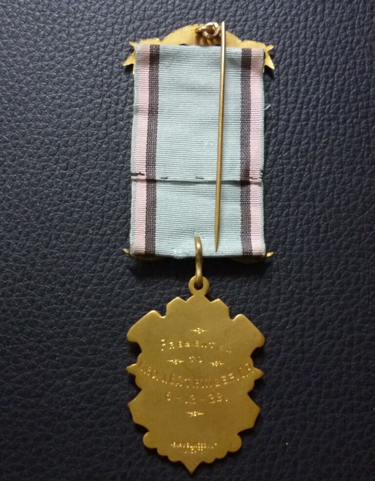 Inglaterra Medalla Masonica GLE Pride of Bicester Logia 6486 - Imagen 3