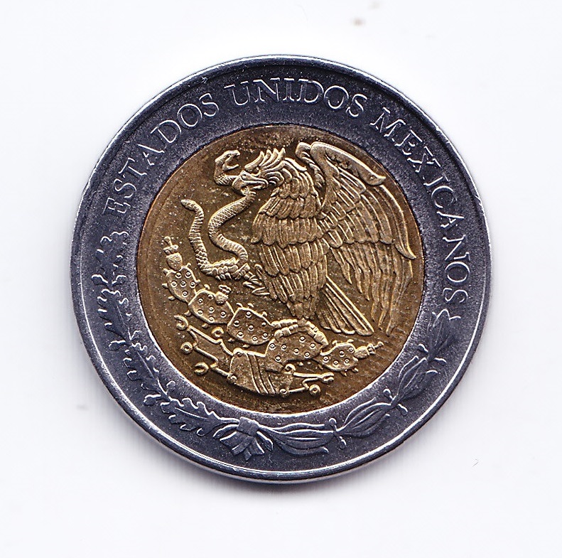 Mexico Moneda 5 Pesos 2008 Bimetalica Francisco J. Mujica KM-905 UNC - Imagen 2