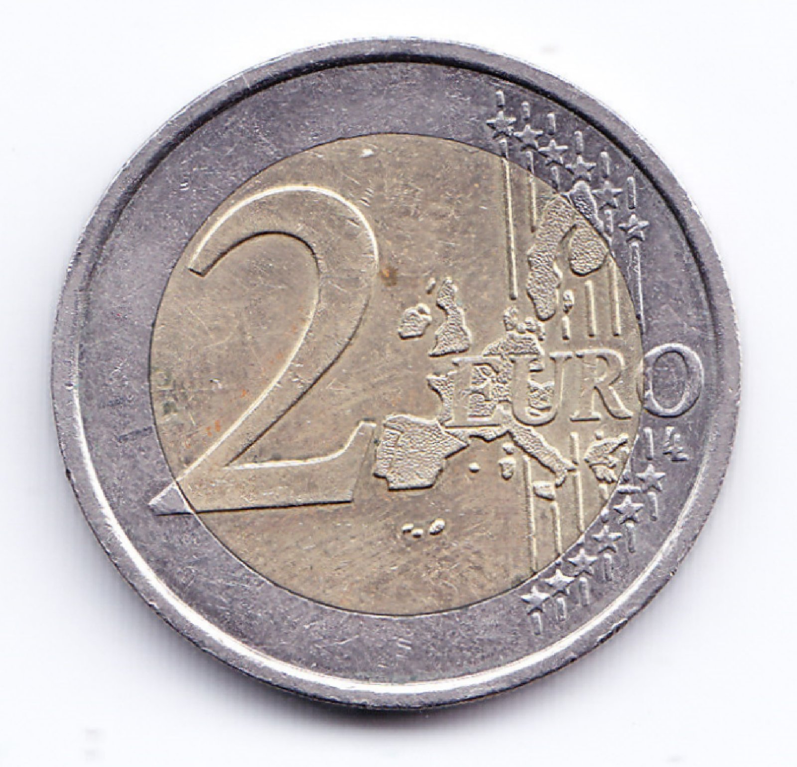 Francia Moneda 2 Euros Bimetalica Año 2000 Condicion Au - Imagen 2