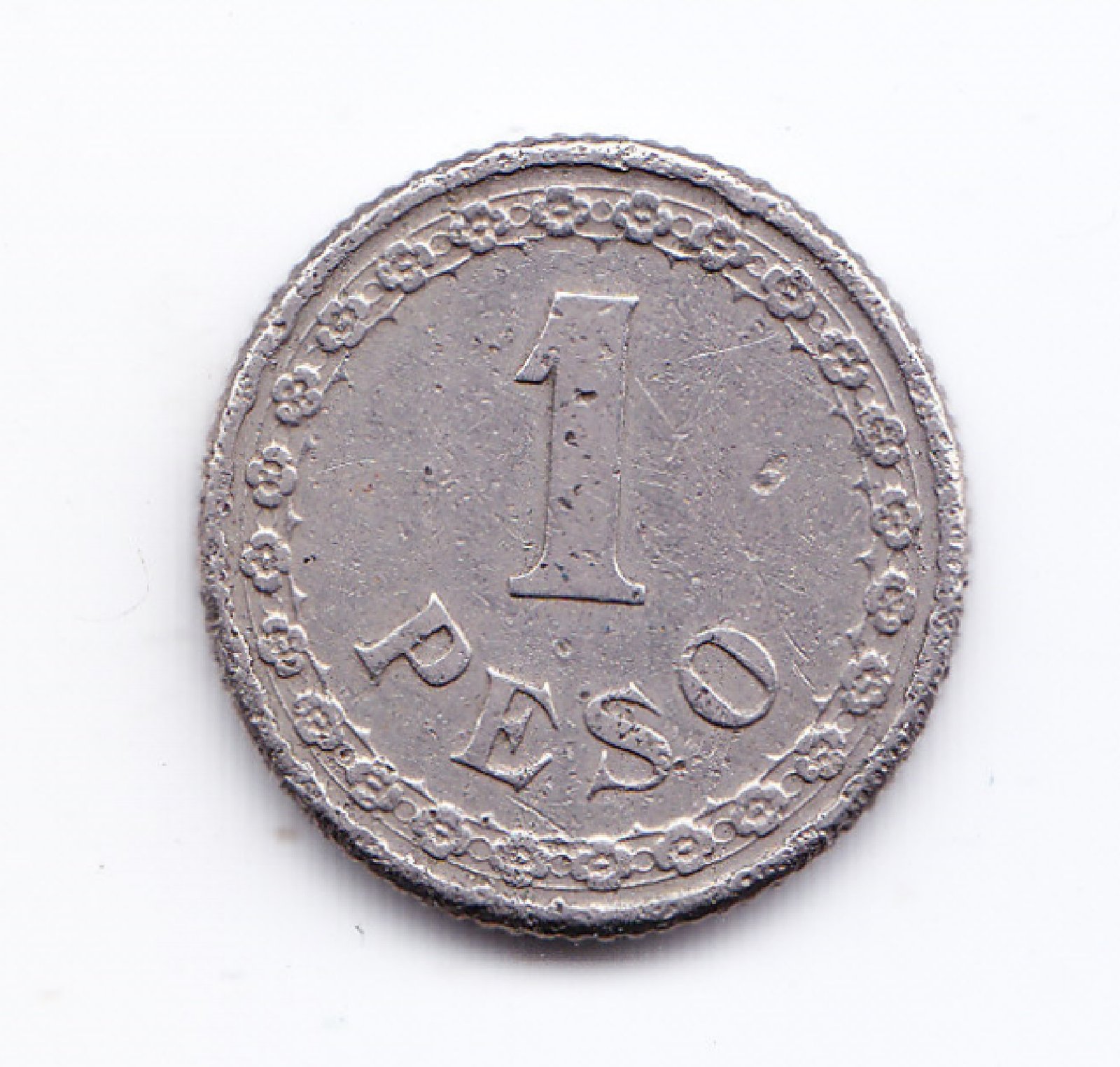 Paraguay Moneda 1 Peso Niquel Año 1925 Km-13 Condicion Vf+ - Imagen 2