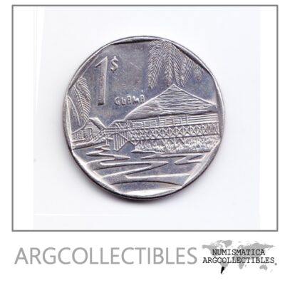 Cuba Moneda 1 Peso Acero 2000 Cuc Km-579.2 Xf