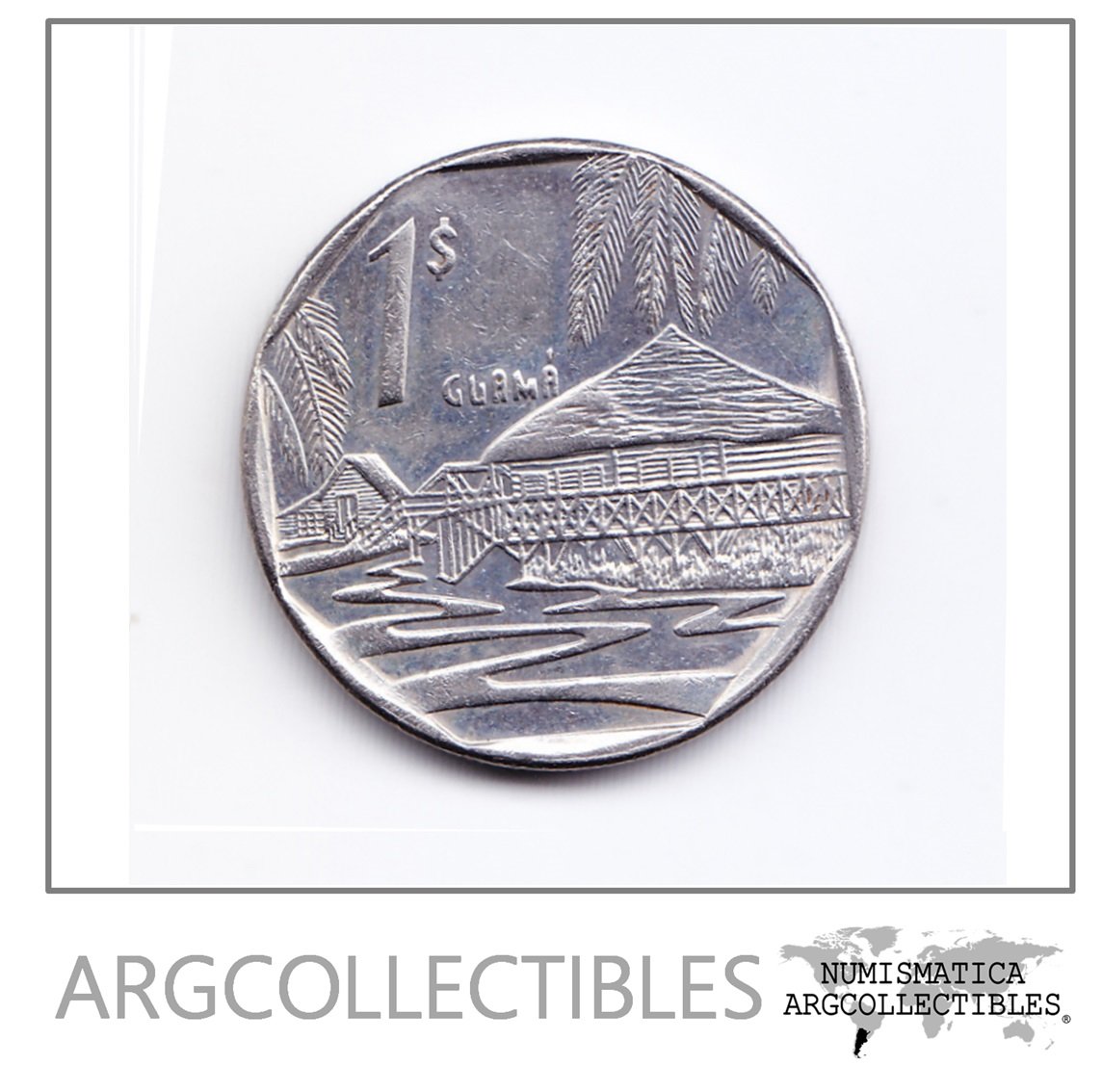 Cuba Moneda 1 Peso Acero 2000 Cuc Km-579.2 Xf