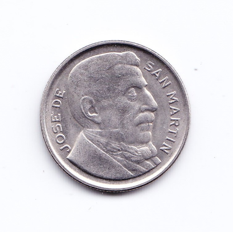 Argentina Moneda 20 Centavos Cuproniquel 1952 San Martin Au - Imagen 2