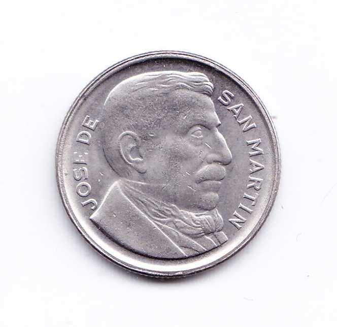 Argentina Moneda 10 Centavos Cuproniquel 1952 San Martin Mn-233 Au - Imagen 2