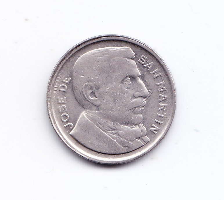 Argentina Moneda 10 Centavos Acero Enchapado 1952 Mn-234 Xf - Imagen 2
