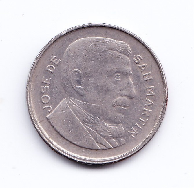 Argentina Moneda 20 Centavos Acero Enchapado 1954 Vf+ Xf - Imagen 2