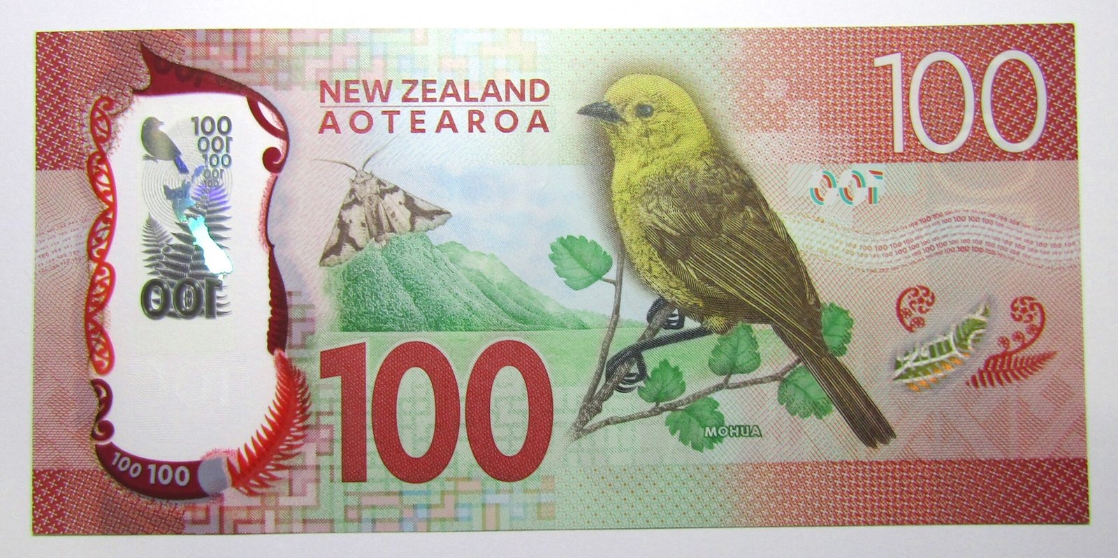 Nueva Zelanda Billete 100 Dolares Polimero 2016 KM-195 UNC - Imagen 2