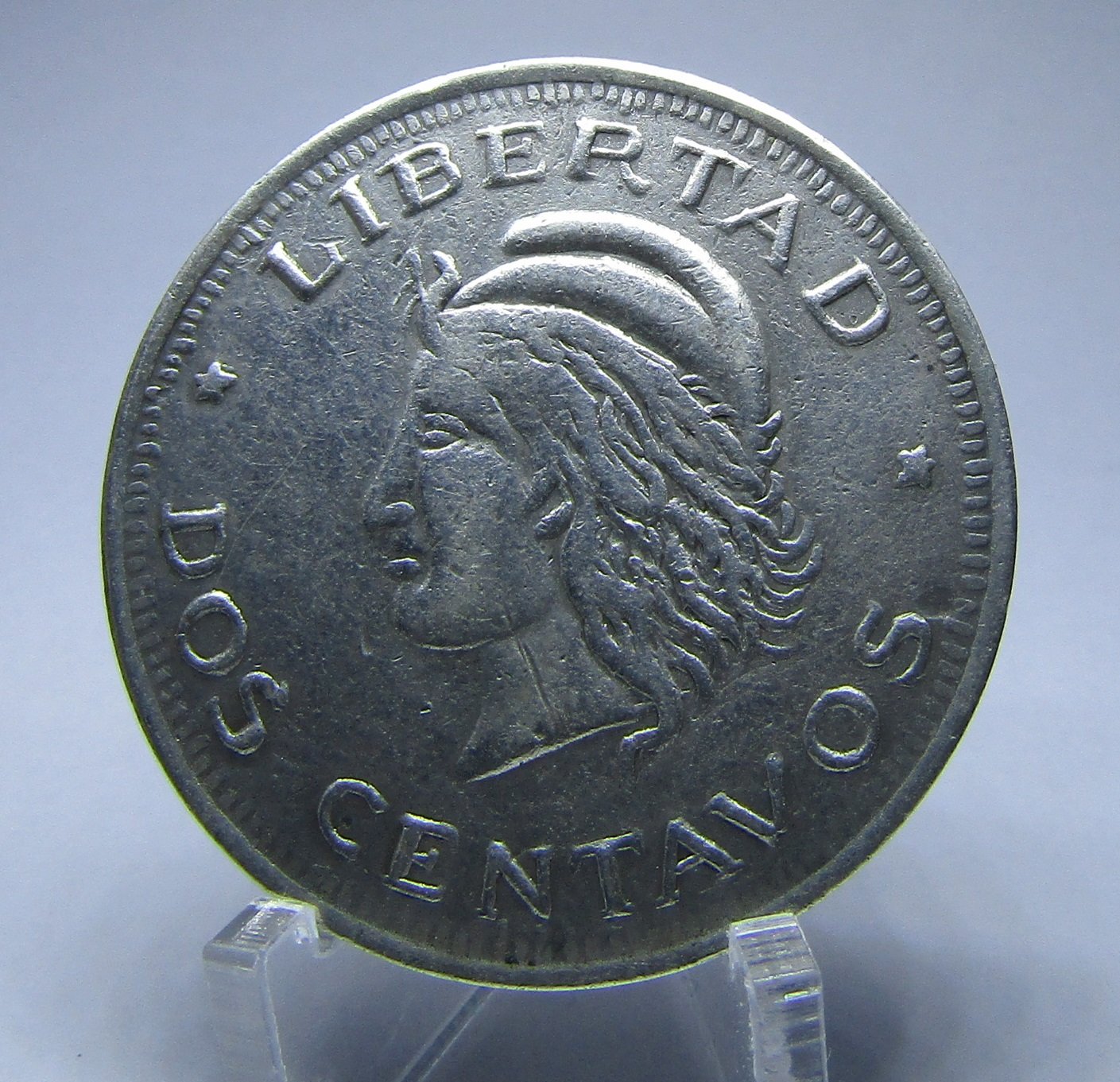 Argentina Moneda 2 Centavos 1894 Plata 900 CJ-3 VF+ (Medalla Monetaria) - Imagen 2