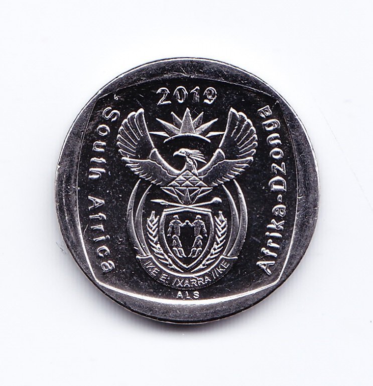 Sudafrica Moneda 2 Rand Cuproniquel 2019 Niños Unc - Imagen 2