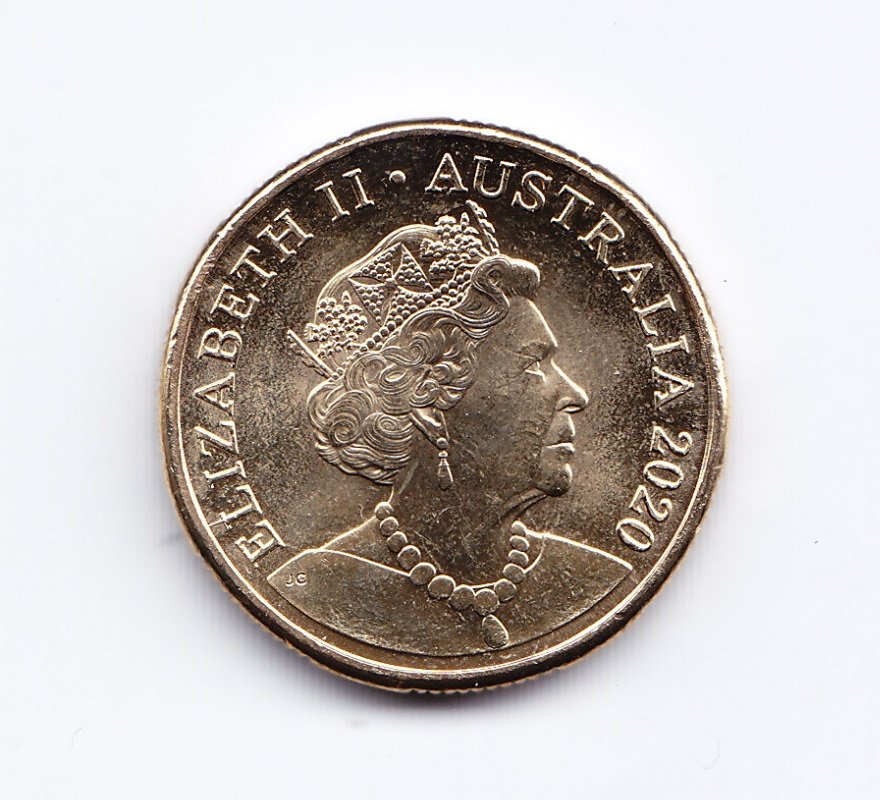 Australia Moneda 1 Dolar Laton 2020 Aniversario Qantas Aerolinea Unc - Imagen 2