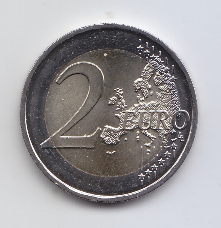 Francia Moneda 2 Euros Bimetalica 2020 Charles De Gaulle Unc - Imagen 2
