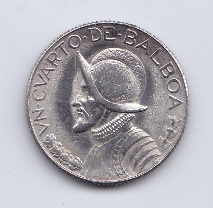 Panama Moneda 1/4 Balboa Niquel 1966 Km-11.2a Au - Imagen 2