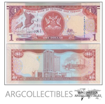 Trinidad y Tobago Billete 1 Dolar 2006 P-46Ab Unc