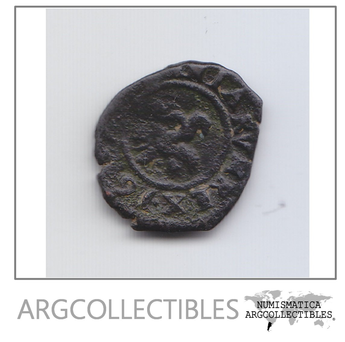 España (Segovia) Moneda 2 Maravedis/Ochavo Vellon 1602 Felipe III D-187