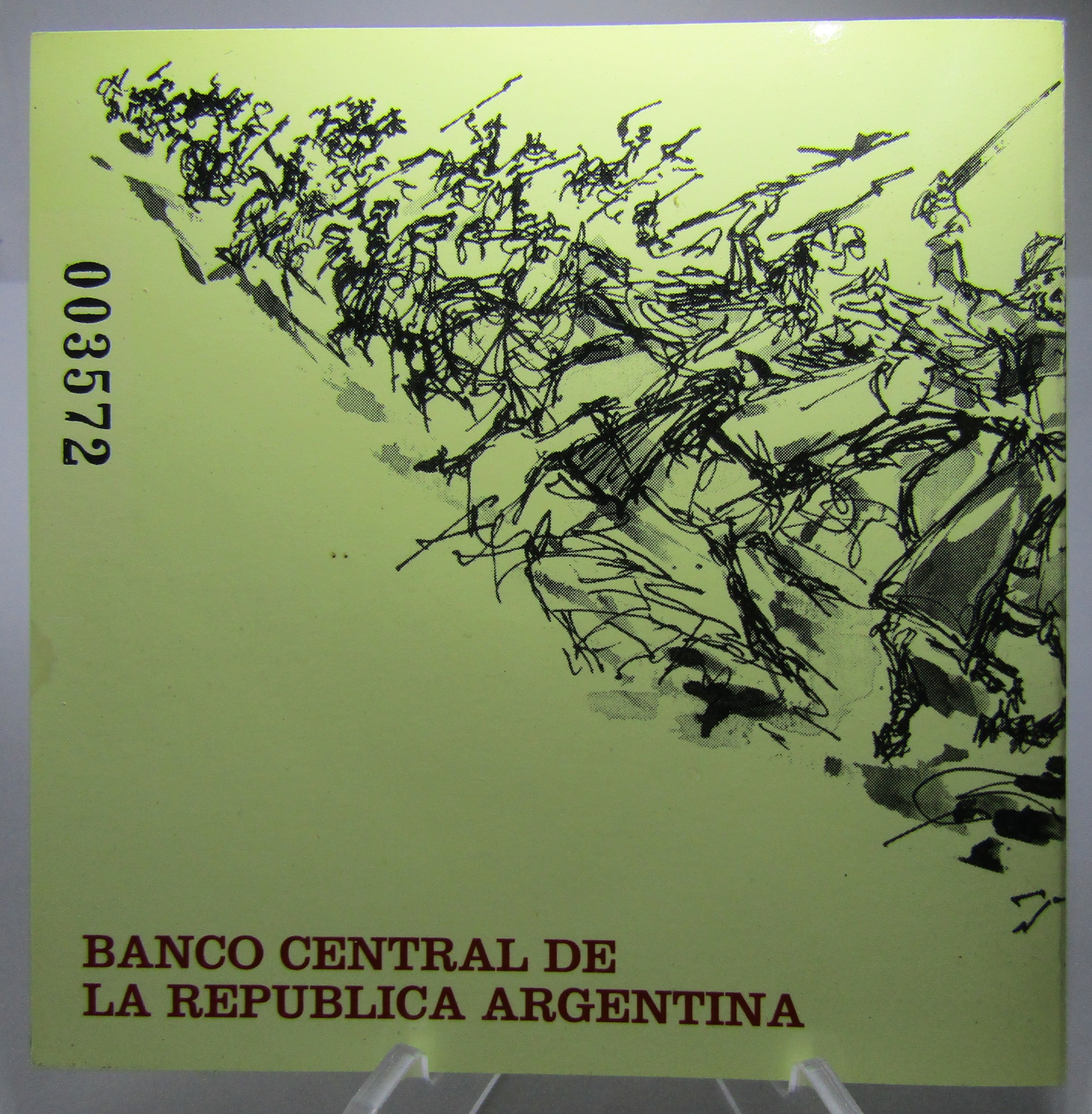 Argentina Blister Moneda 50 Centavos 2000 Aniversario 180 Muerte Guemes UNC - Imagen 4