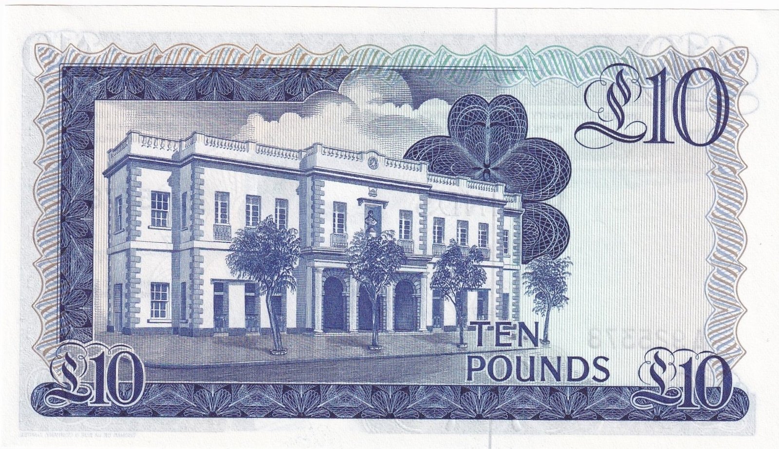 Gibraltar Billete 10 Pounds 1986 P-22b UNC - Imagen 2
