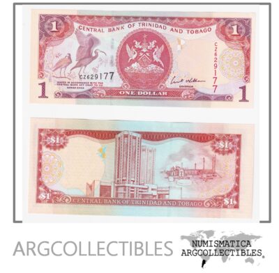 Trinidad y Tobago Billete 1 Dolar 2002 P-41 UNC