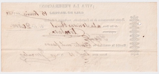 Argentina Billete 20.000 Pesos 1840 Cheque Soc Rural Casa de la Moneda - Imagen 2