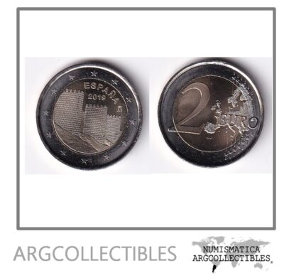 España Moneda 2 Euros 2019 Bimetalica Avila UNC