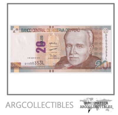 Peru Billete 20 Soles 2018 P-193 UNC