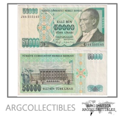 Turquia Billete 50.000 Liras 1970 P-203 XF