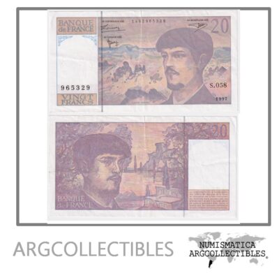 Francia Billete 20 Francos 1997 P-151I XF