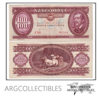 Hungria Billete 100 Forint 1989 P-171H XF