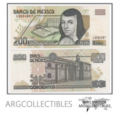 Mexico Billete 200 Pesos 2000 P-114 UNC