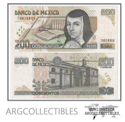 Mexico Billete 200 Pesos 1996 P-109b UNC