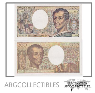 Francia Billete 200 Francos 1992 P-155E AU